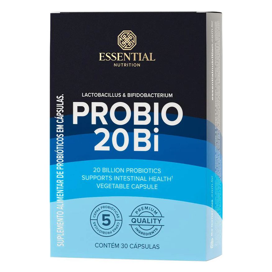 20bi Probio Blend de Probióticos (30 Cápsulas) – Essential Nutrition