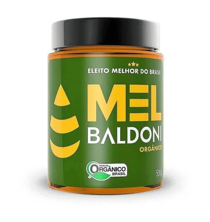 Baldoni Mel Orgânico Vidro 500g
