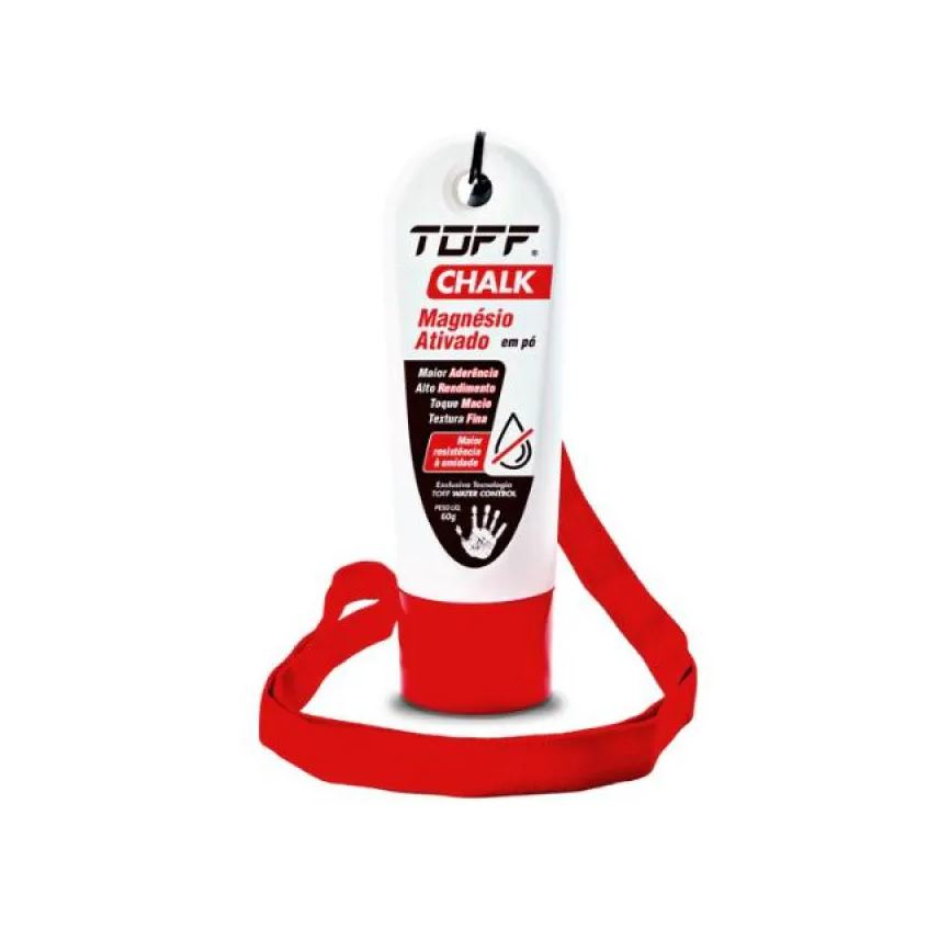 Toff Pó Magnésio Dosador Portátil Chalk 60g- Crossfit Lpo
