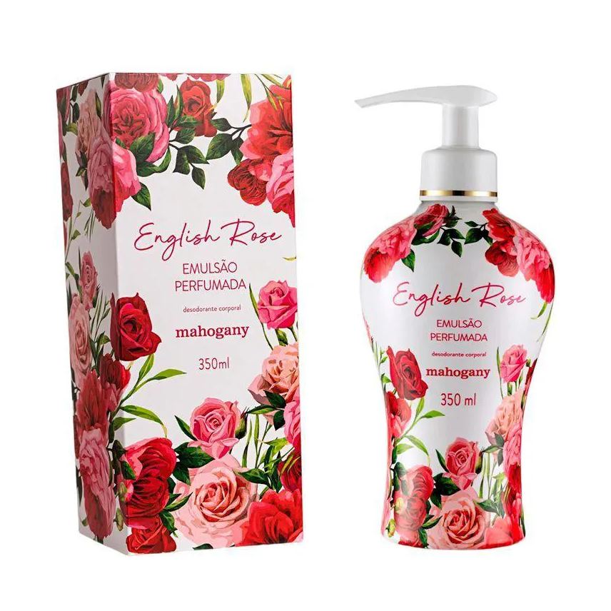 Mahogany Hidratante English Rose 350ml