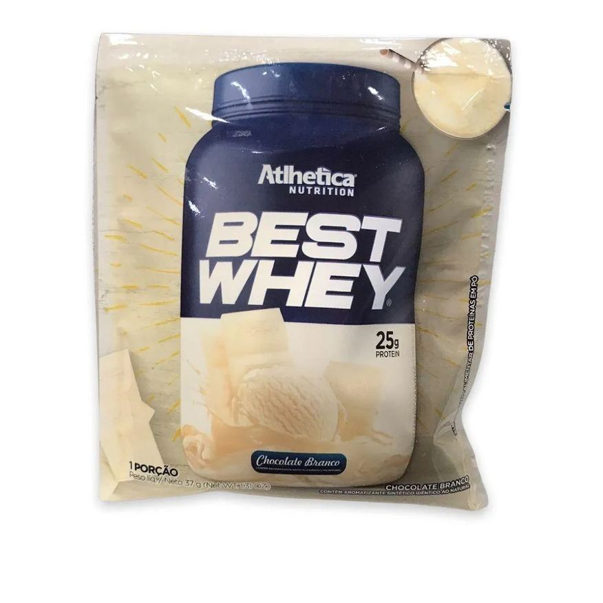 Atlhetica Nutrition Best Whey Sachê (35g) - Sabor: Chocolate Branco