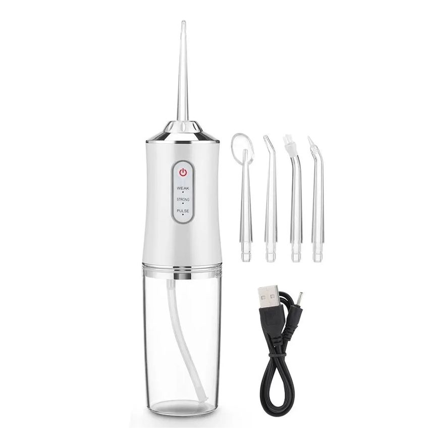 Dark Irrigador Oral Jato D'água Higiene Bucal sem Fio Branco