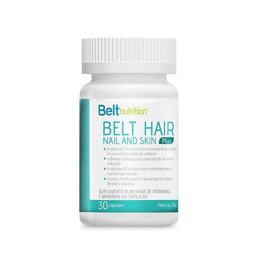 Belt Nutrition Belt Hair - Nail And Skin Plus - 30 cápsulas Gelatinosas