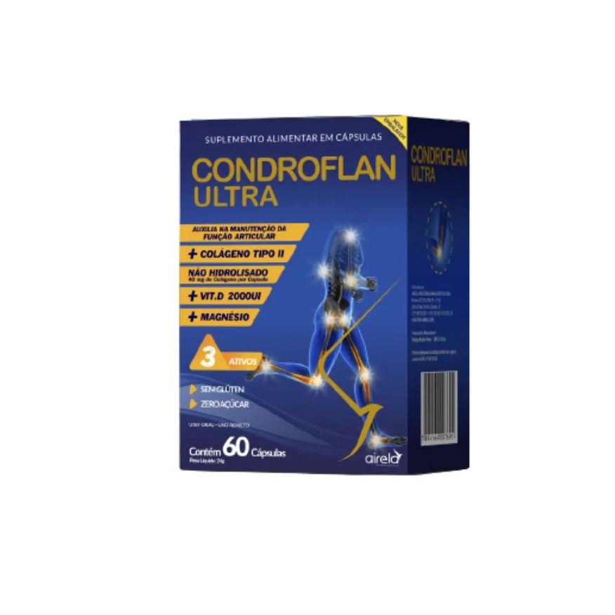 Airela Suplemento Alimentar Condroflan Ultra 60 Cápsulas
