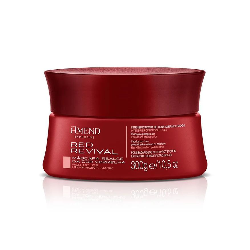 Amend Cosméticos MáSCARA AMEND RED REVIVAL REALCE DA COR - 300g