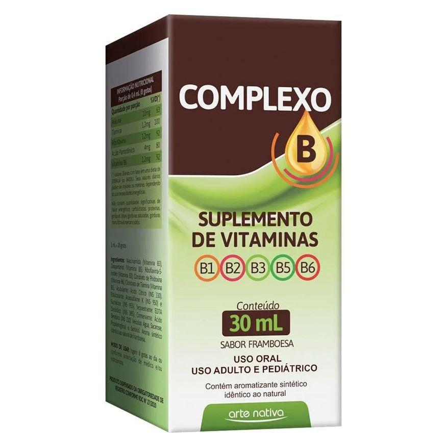 Arte Nativa Complexo B Gotas 30ml
