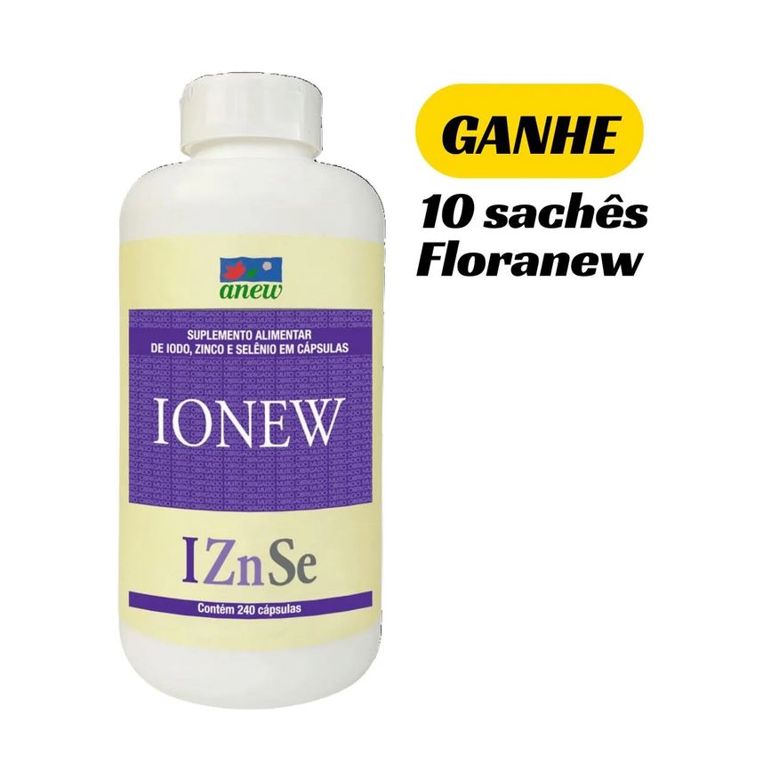 ANEW IONEW 240 Cápsulas + 10 SACHêS FLORANEW