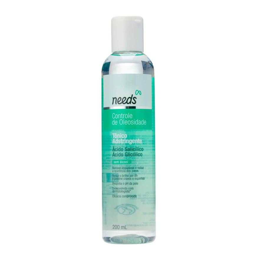 Needs Tônico Adstringente Controle de Oleosidade 200ml