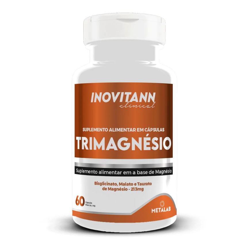 Metalab Inovitann Trimagnésio 60 Cpasulas