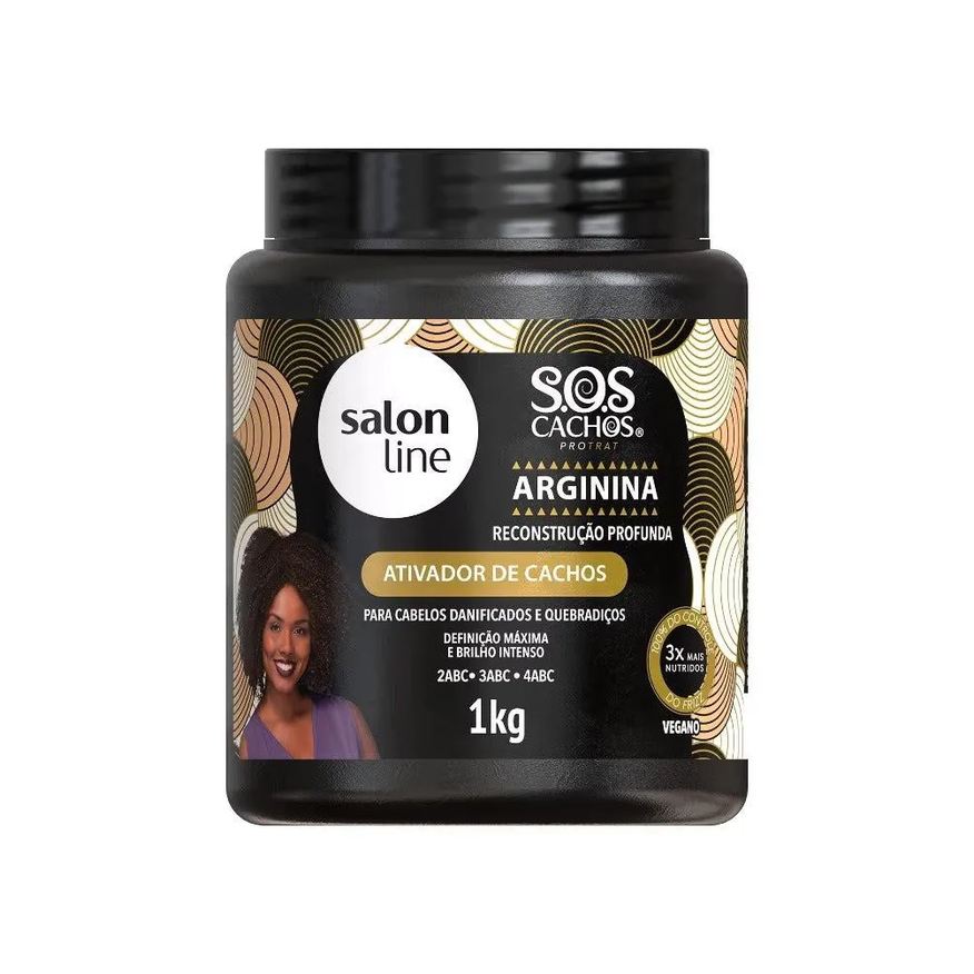 Salon Line Ativador de Cachos Sos Reconstrução 1kg