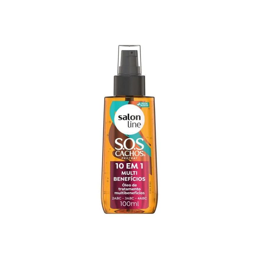 Salon Line Óleo Sos 10 em 1 Multibenefícios Poderosos 100ml