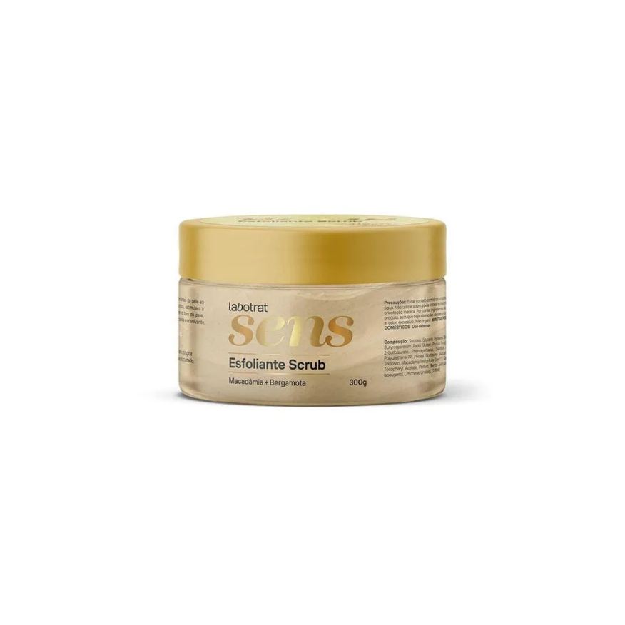 Labotrat Creme Esfoliante Scrub Macadamia e Bergamota Sens 300g