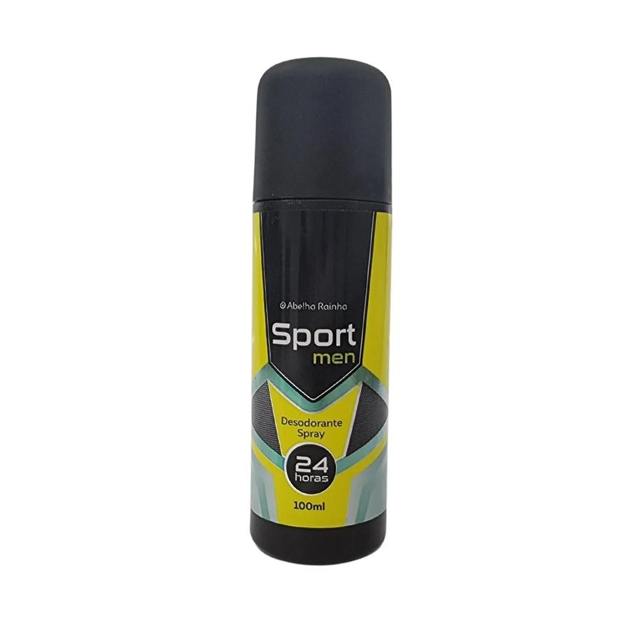 Abelha Rainha Desodorante Antitranspirante Spray Sport Men 24h 100ml