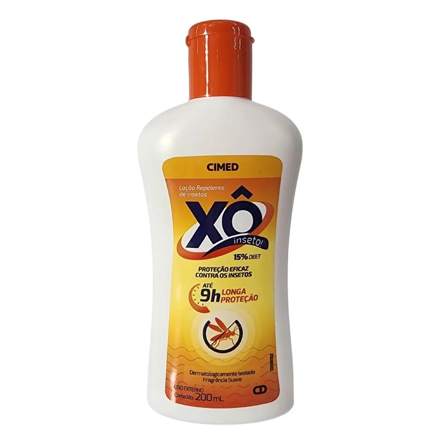 Cimed Repelente de Insetos Loção Xô Inseto! 15% Deet 200ml