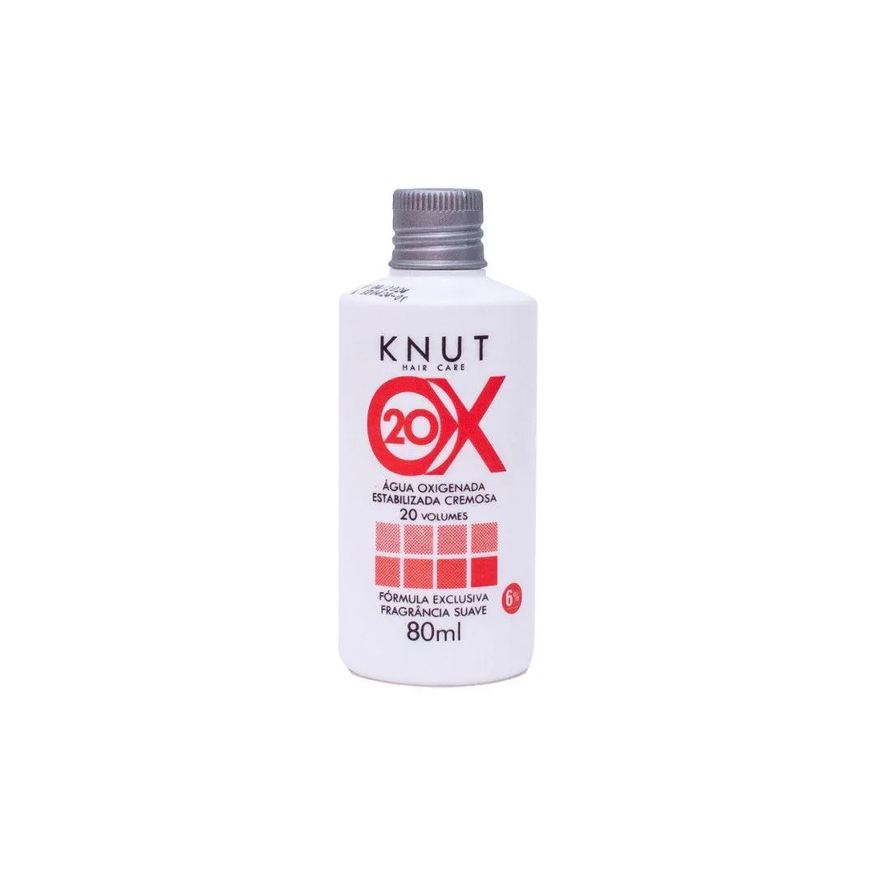Knut Água Oxigenada Estabilizada Cremosa 20VOL 6% 80ml