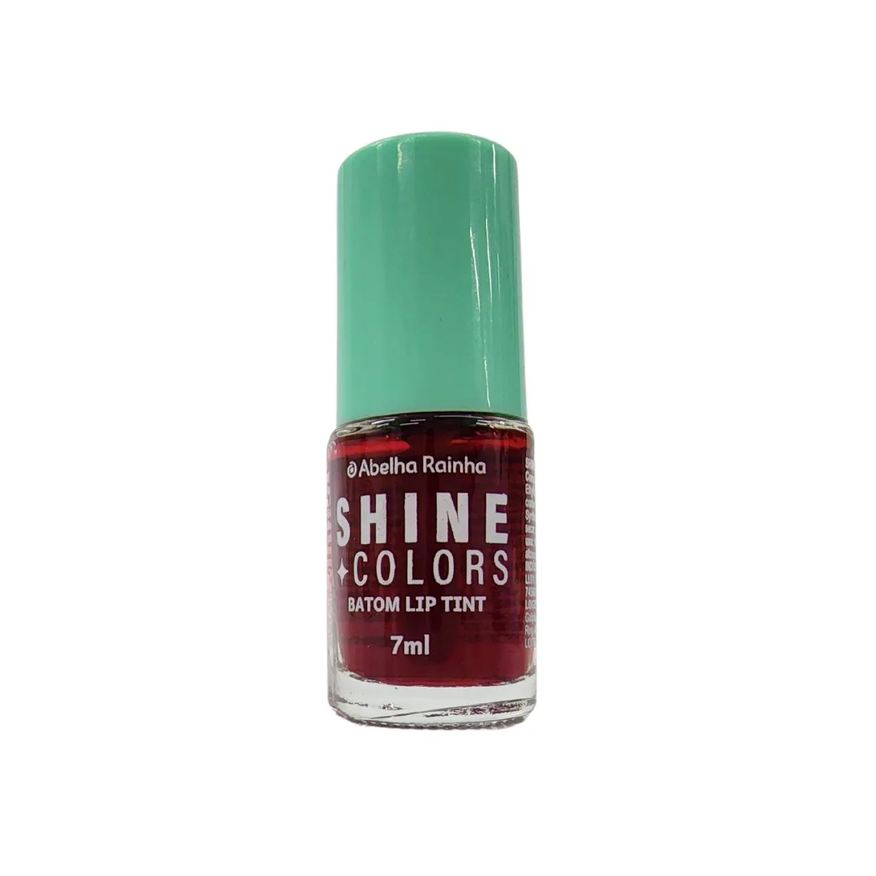 Abelha Rainha Batom Lip Tint Vermelho da Vez Shine Colors 7ml