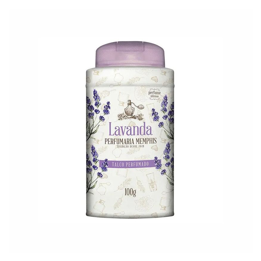 Memphis Talco Lavanda Perfumado 100g