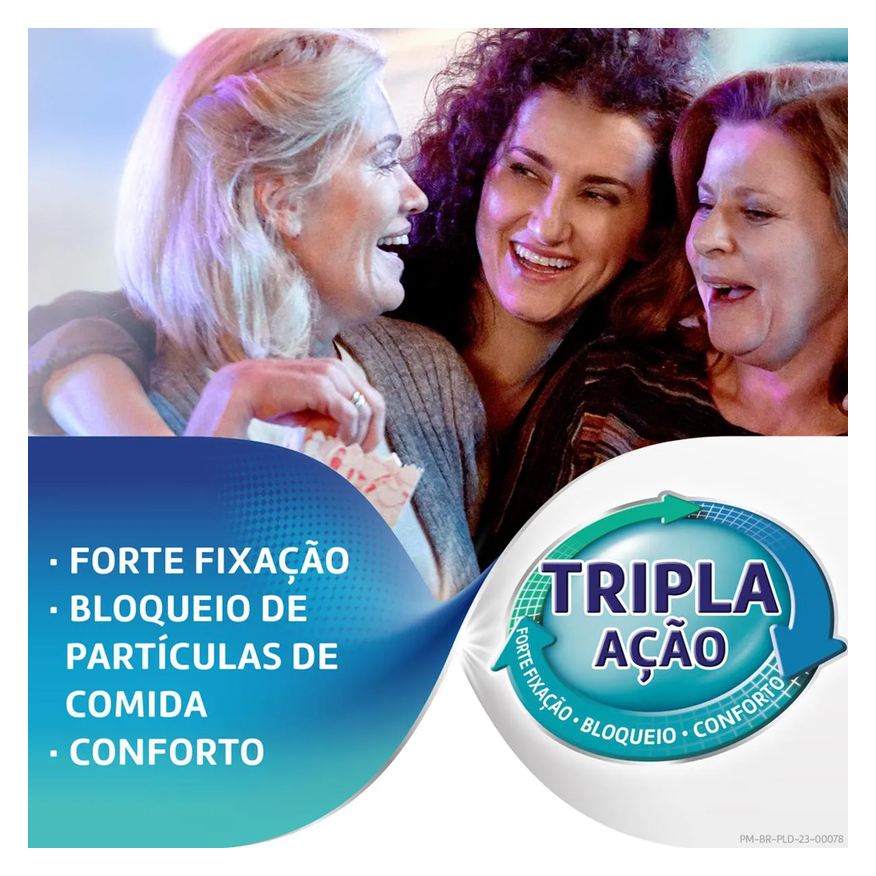 Fixador Creme de Dentadura Ultra Corega Tripla Ação Sem Sabor com 20g