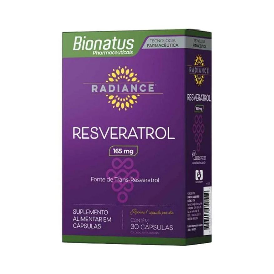 Bionatus Radiance Resveratrol 165mg 30 cápsulas