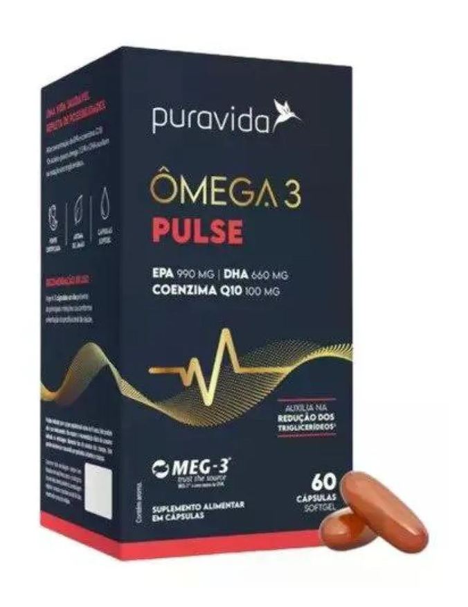 Puravida Omega 3 Pulse 60 cápsulas