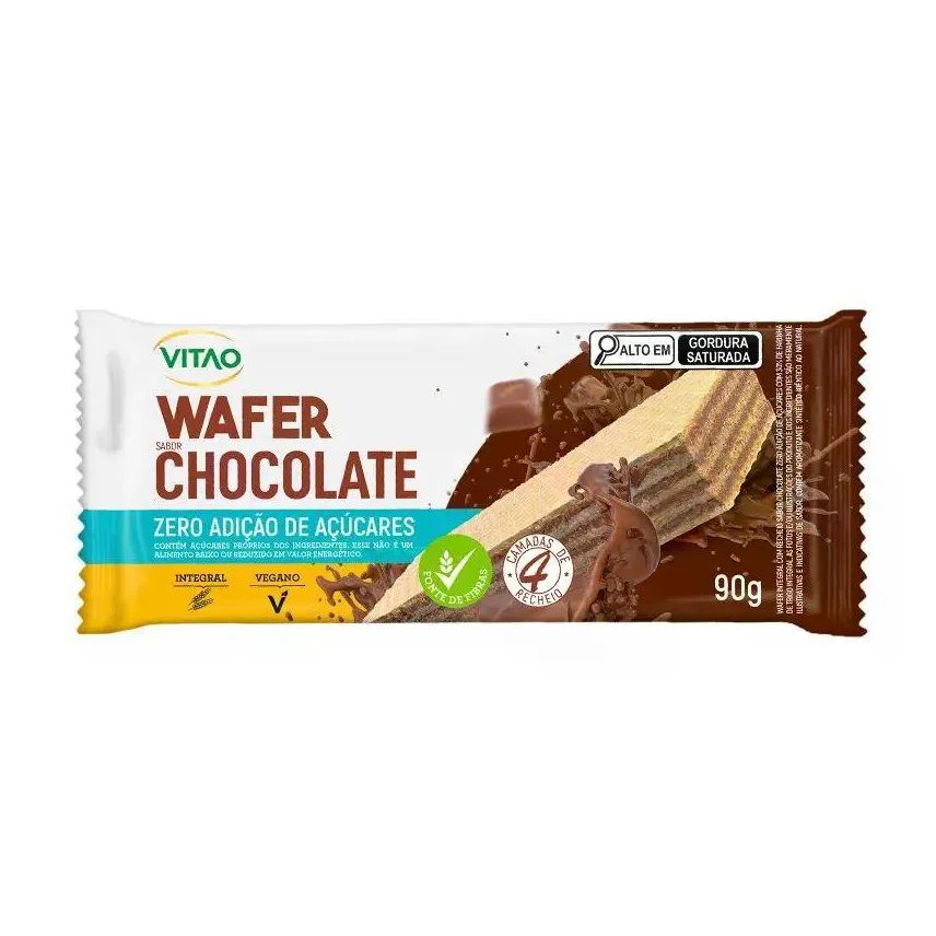 Vitafor Wafer Integral Chocolate Zero 90g