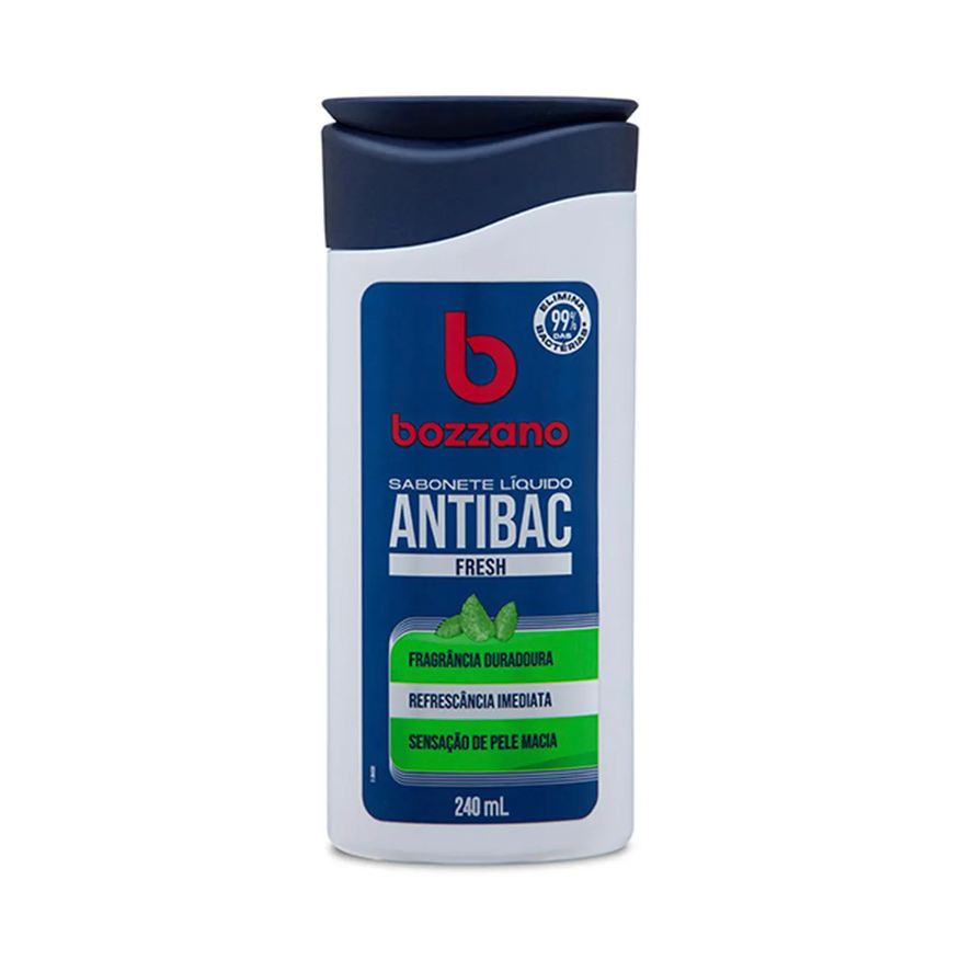 Bozzano Sabonete Líquido Antibac Fresh 240ml