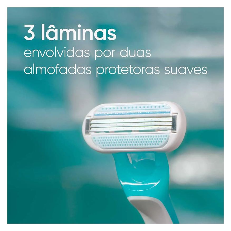 Gillette Aparelho de Depilar Venus Tropical Feminino com 3 unidades