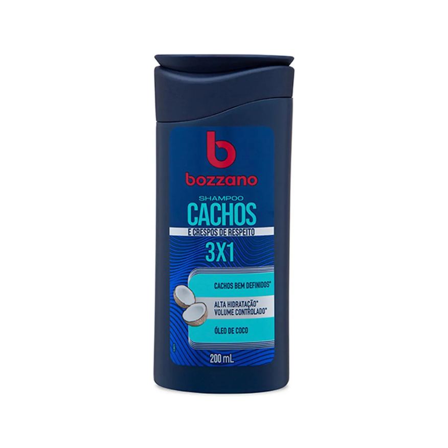 Bozzano Shampoo Cachos e Crespos 200ml