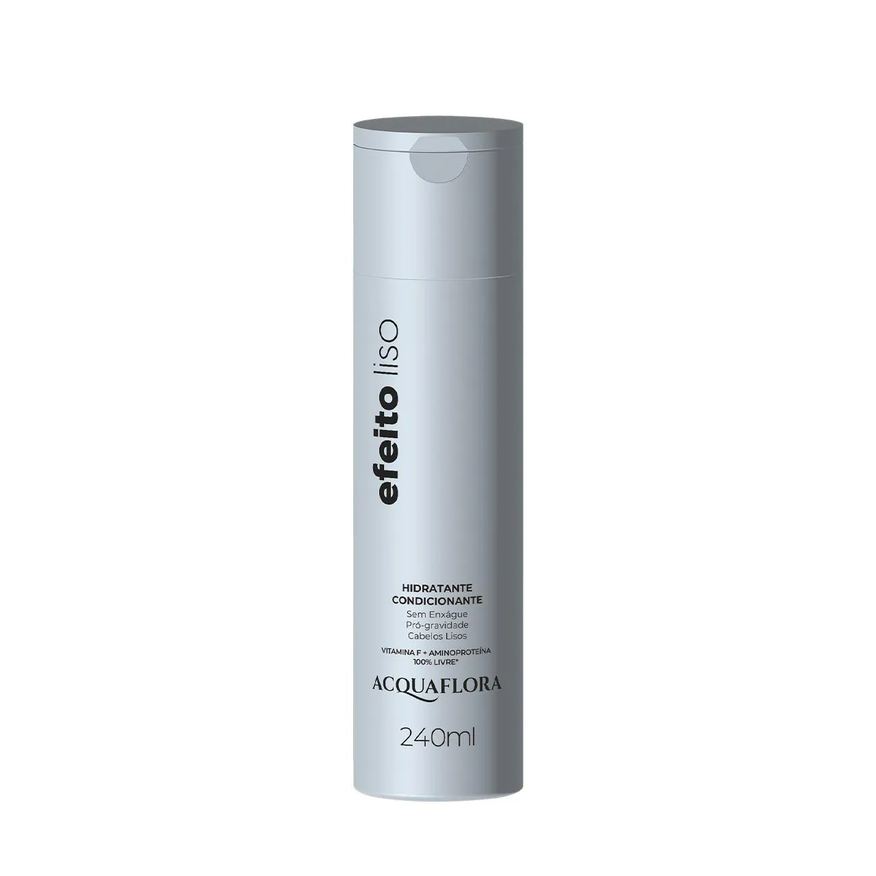Acquaflora Efeito Liso sem Enxágue - Hidratante Condicionante 240ml