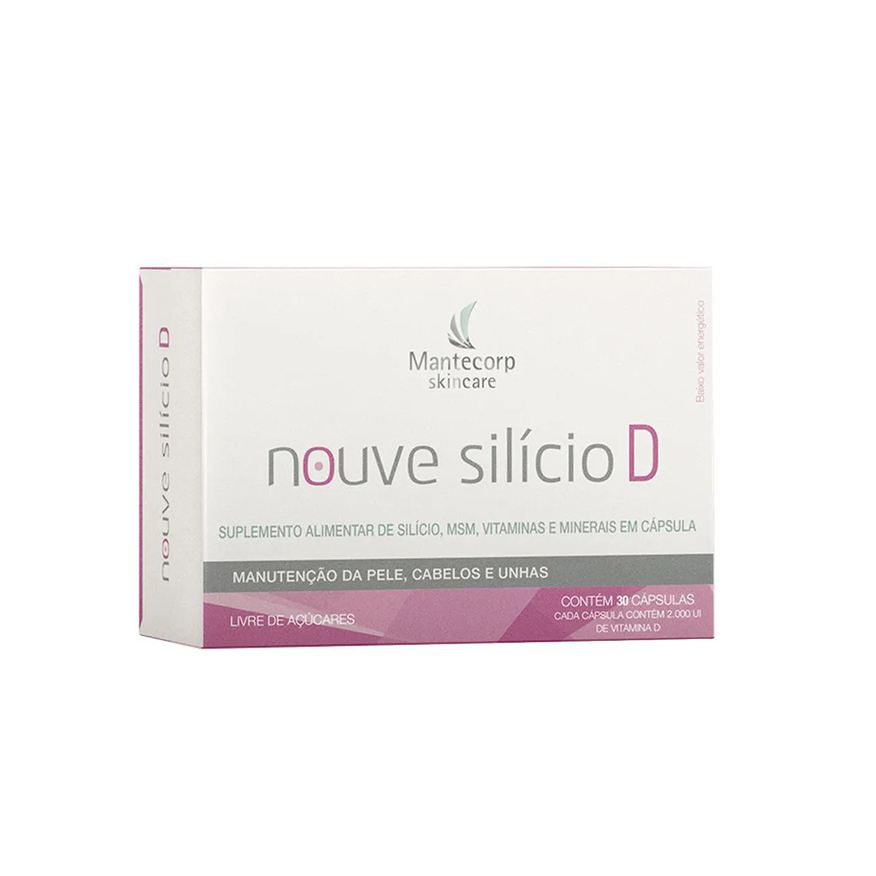 Alimentar Suplemento Nouve Silício D Cabelo Pele e Unha 30 Cápsulas