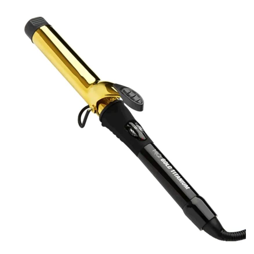Modelador Mq de Cachos Gold Titanium 32mm Bivolt