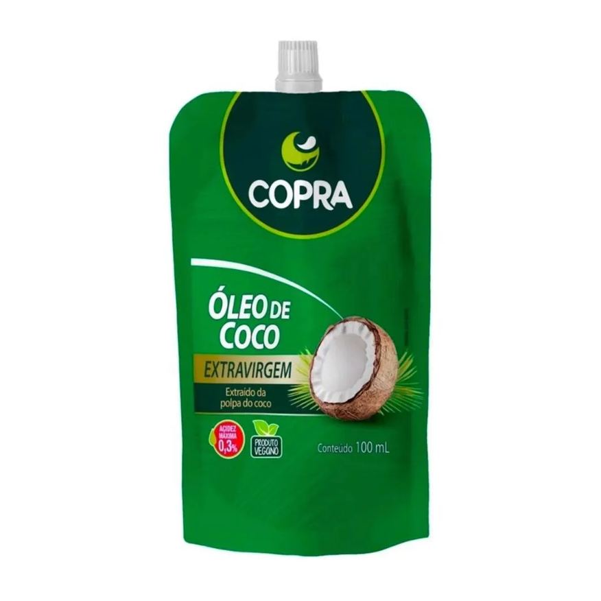 Copra Óleo de Coco Pouch Extravirgem 100ml