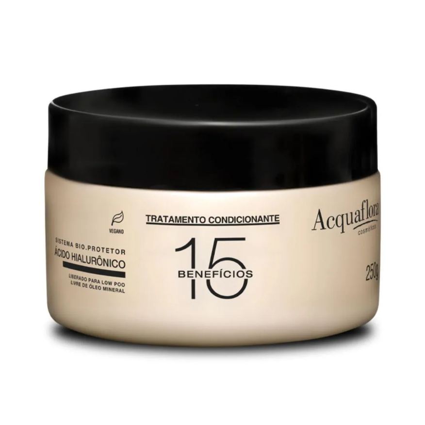 Acquaflora Máscara 15 Benefícios Tratamento Condicionante 250g