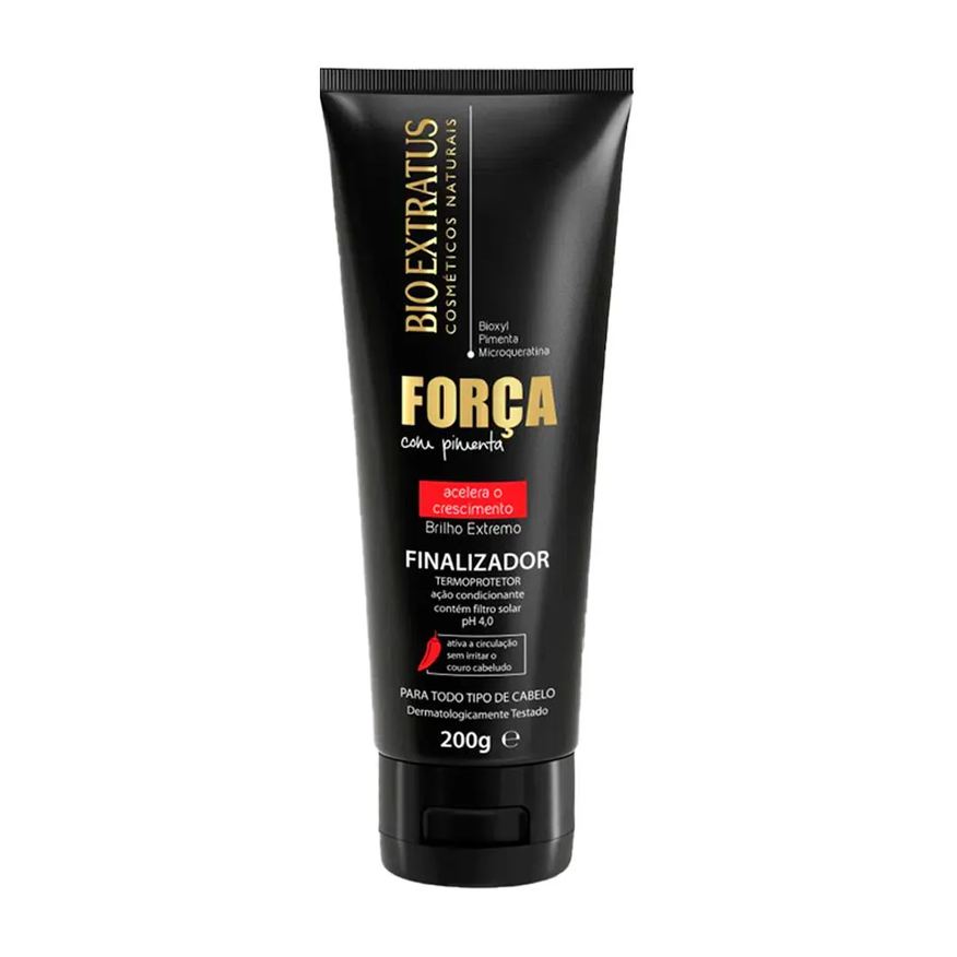 Bio Extratus Finalizador Leave-in Força com Pimenta 200g