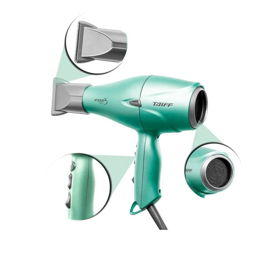 Taiff Secador Fox 3 Soft Green 2200w 220v