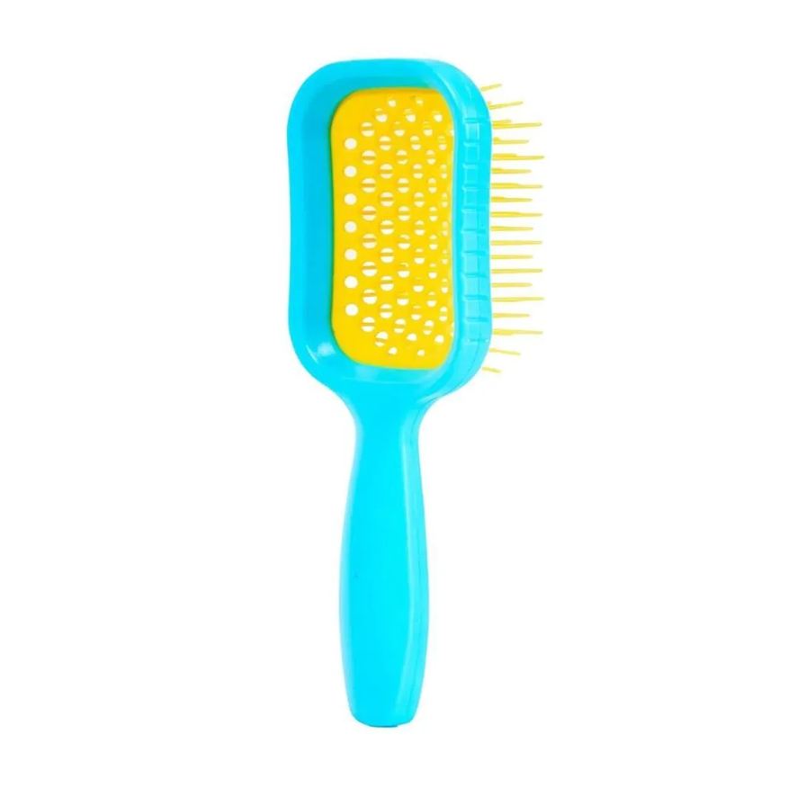 Raquete Escova Vazada Oceane Joy Brush Azul