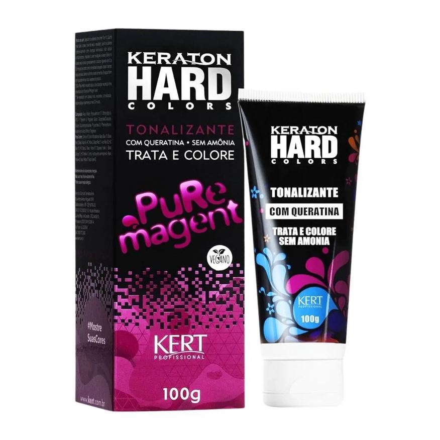 Kert Tonalizante Keraton Hard Colors Pure Magent 100g