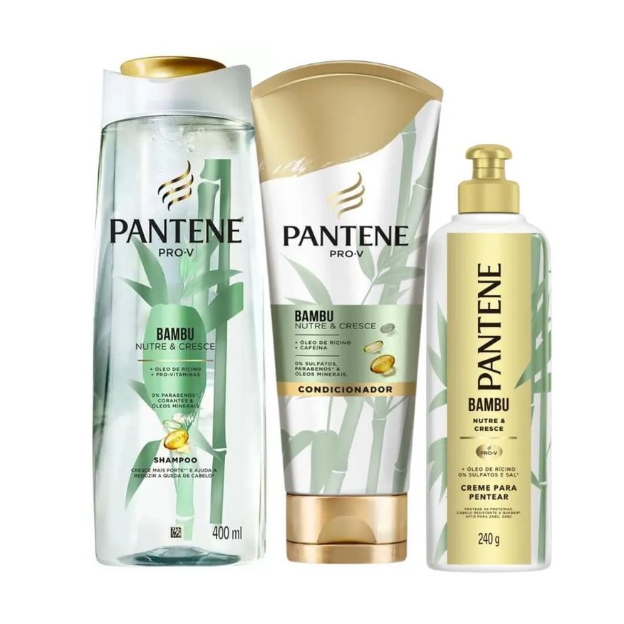 Pantene Kit Pro-v Bambu com 3
