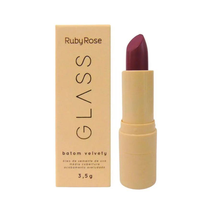 Ruby Rose Batom Velvety Glass Bg05 3,5g