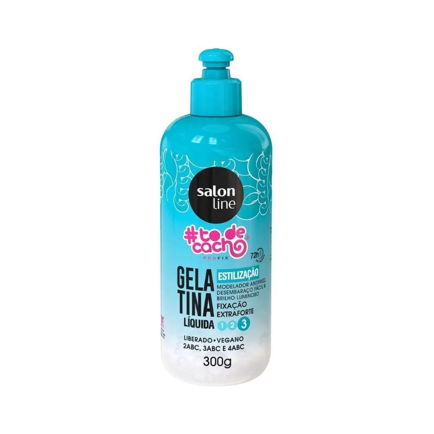 Salon Line Gelatina Líquido Estilização #todecacho 300g