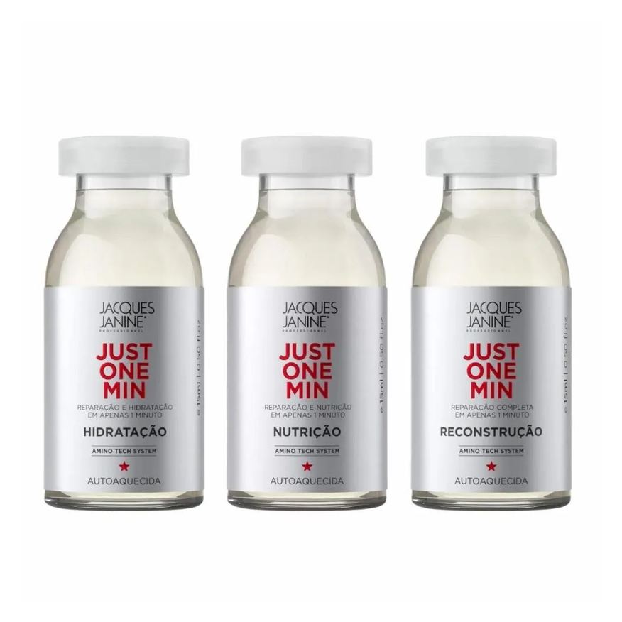Capilar Cronograma Jacques Janine Just One Min 15ml