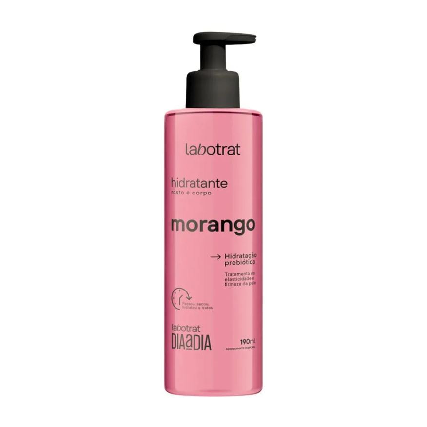Labotrat Hidratante Rosto e Corpo Morango 190ml