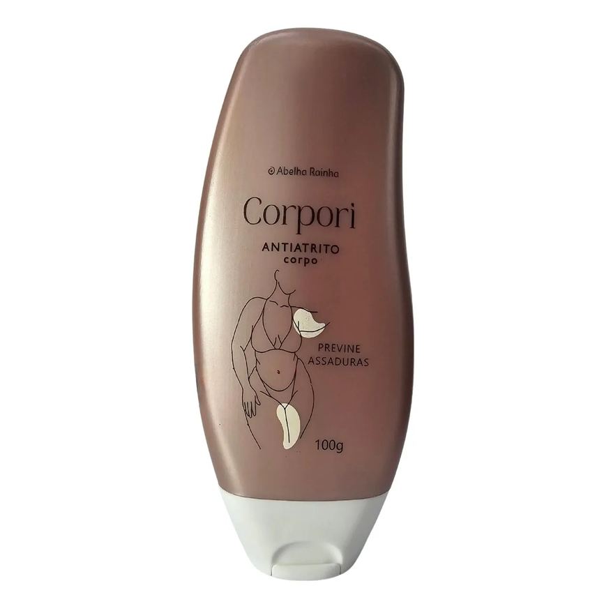 Abelha Rainha Creme Hidratante Corporal Antiatrito Previne Assaduras Corpori 100g
