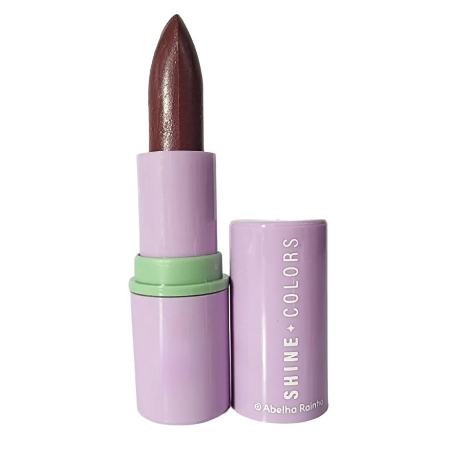 Abelha Rainha Batom Brilho E Sabor Cravo E Canela Fps 15 Shine Colors 3,7g