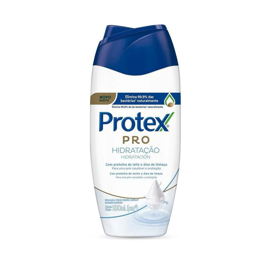 Protex Sabonete Líquido Antibacteriano Pro Hidratação 230ml