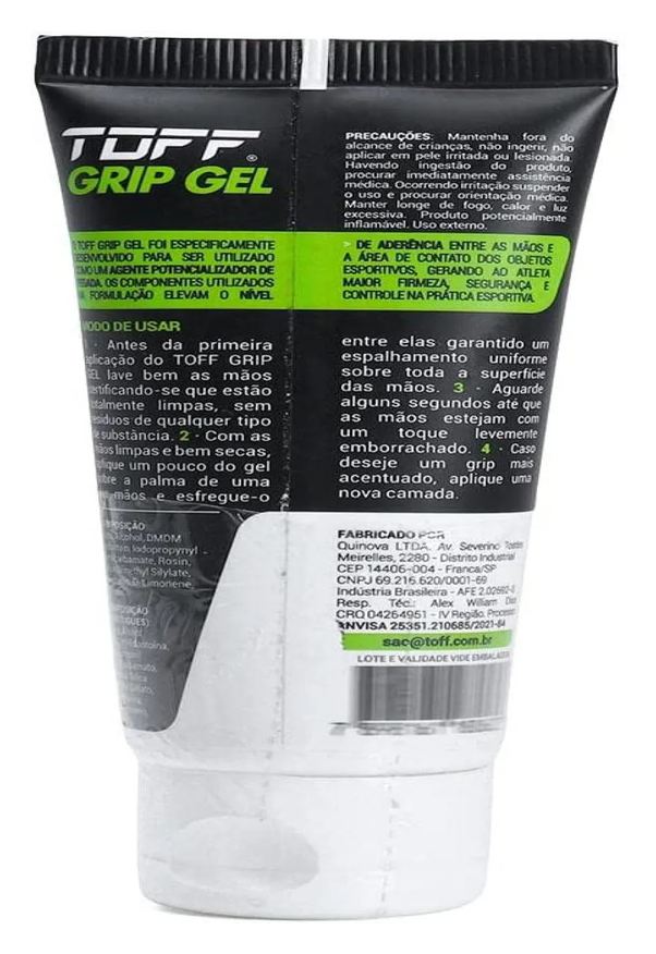 Grip Toff Gel - Potencializador De Pegada Para Mãos Esportes