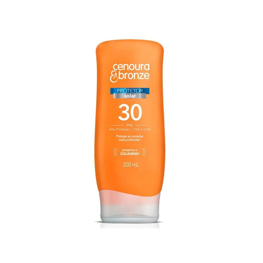 Cenoura & Bronze Protetor Solar Cenoura&bronze Fps30 200ml