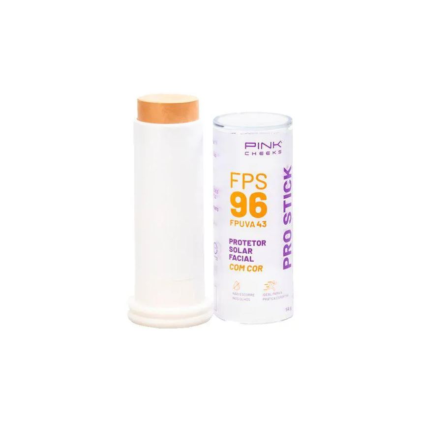 Pink Cheeks Protetor Solar e Base Pro Stick Fps96 Pro20