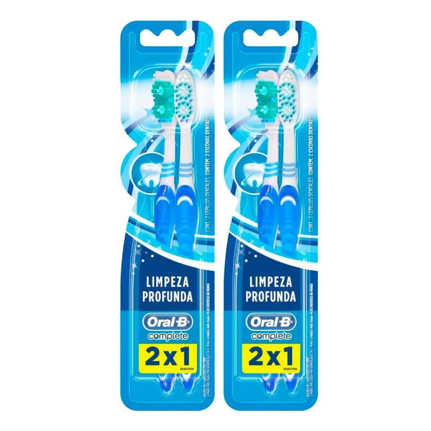 Oral-B Kit 2 Escova Dental Complete 40