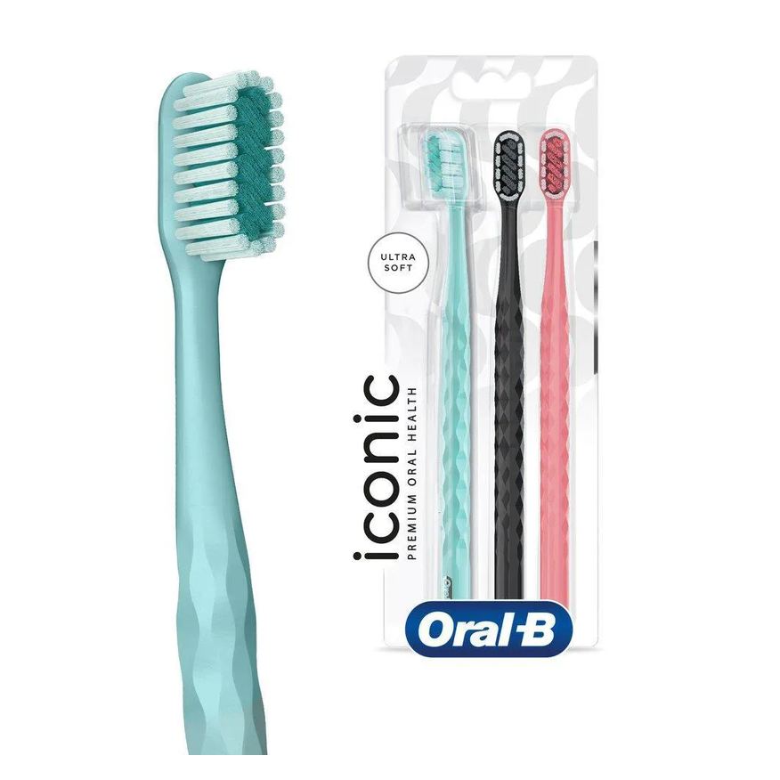 Oral-B Escova De Dente Iconic Premium 3 Unidades